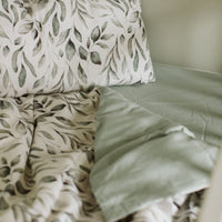 Duvet And Pillow Cover - Waterleaves