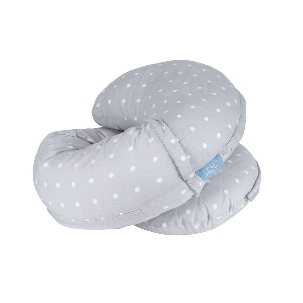 Cocoon -  Pregnancy & Lie-Down Nursing (5-in-1) Cocoon - Dotted - Shop pregnancy pillows, nursing pillows & breastfeeding pillows online | Bellamoon