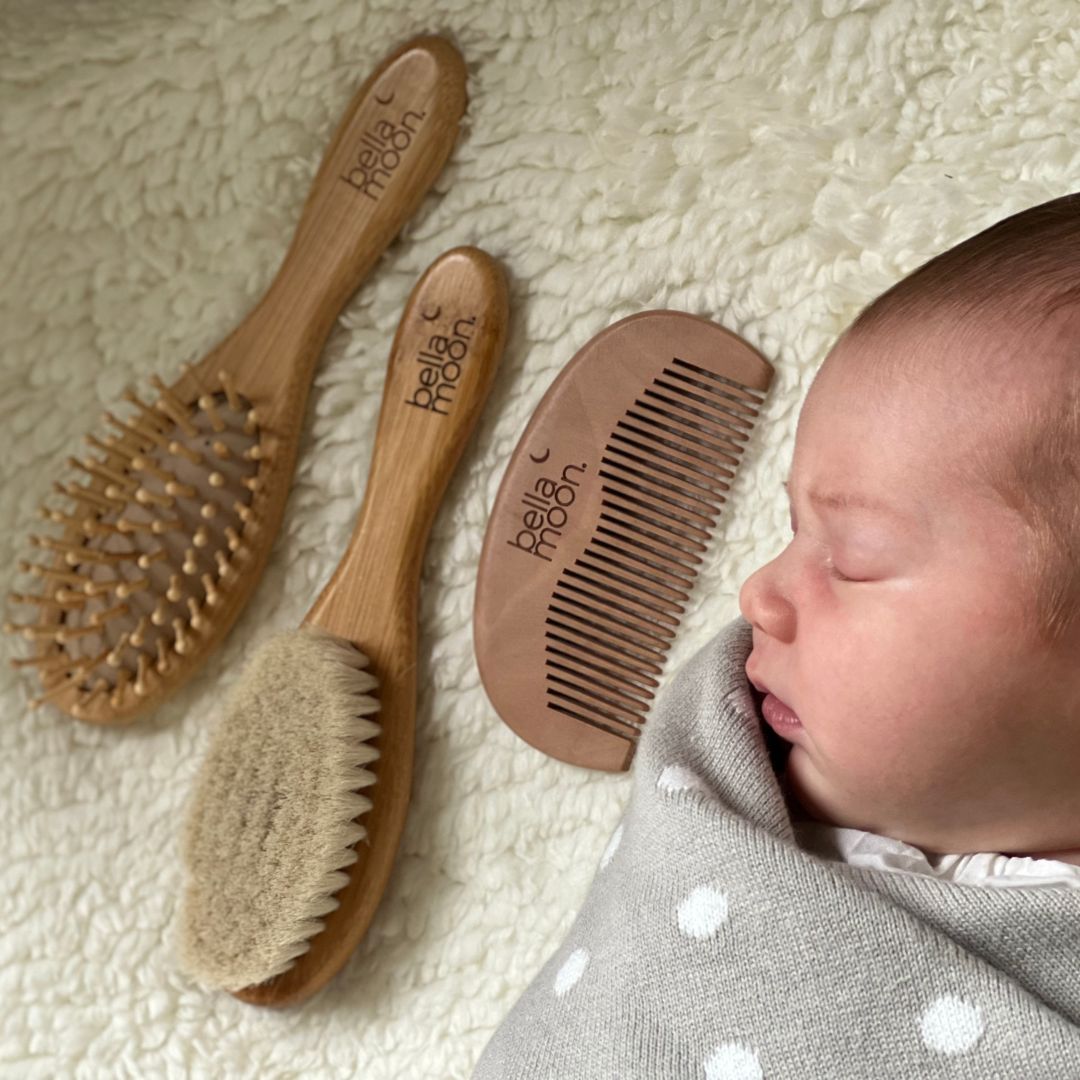 Bamboo Baby Brushes - Shop pregnancy pillows, nursing pillows & breastfeeding pillows online | Bellamoon