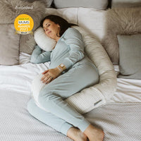 Pregnancy & Nursing (3-in-1) Pillow - Summer Bed - Shop pregnancy pillows, nursing pillows & breastfeeding pillows online | Bellamoon