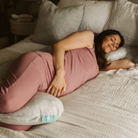 Full Moon - Pregnancy & Nursing (6-in-1) Bundle - Dotted - Shop pregnancy pillows, nursing pillows & breastfeeding pillows online | Bellamoon