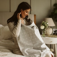 Full Moon - Pregnancy & Nursing (6-in-1) Bundle - Dotted - Shop pregnancy pillows, nursing pillows & breastfeeding pillows online | Bellamoon